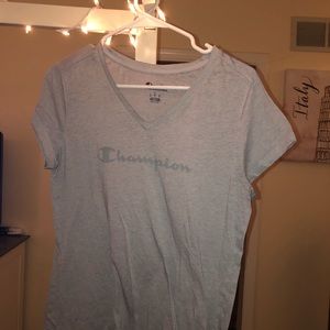 Champion v neck tee